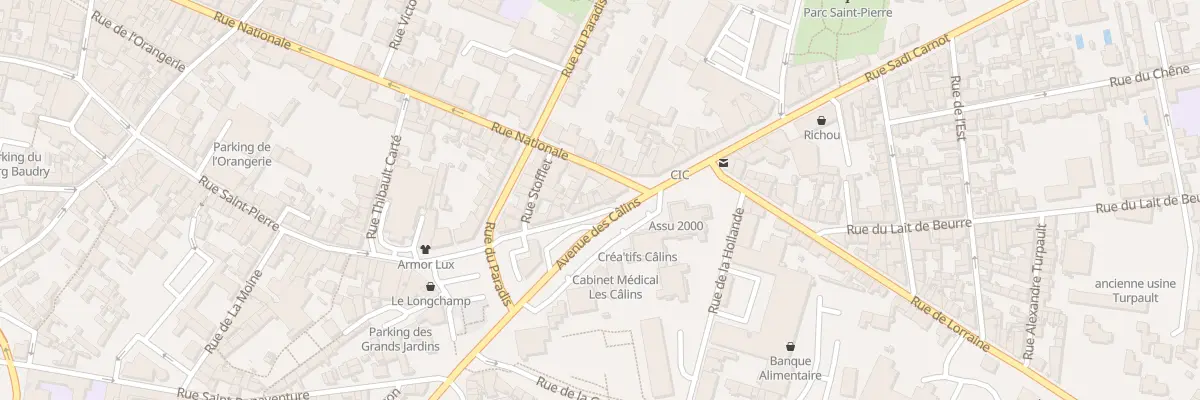 Plan du 10 Rue du Puits Gourdon à Cholet