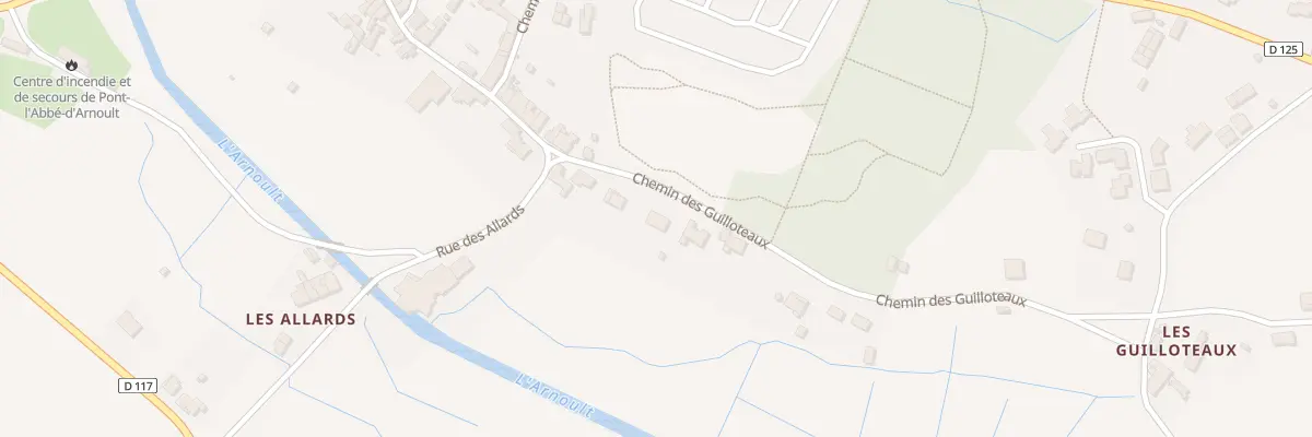 Plan du 10 Che des Guilloteaux à Pont-l’Abbé-d’Arnoult