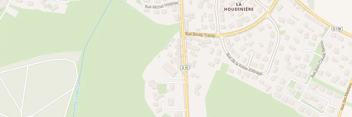 Plan du 72 Rue de Balleroy au Molay-Littry
