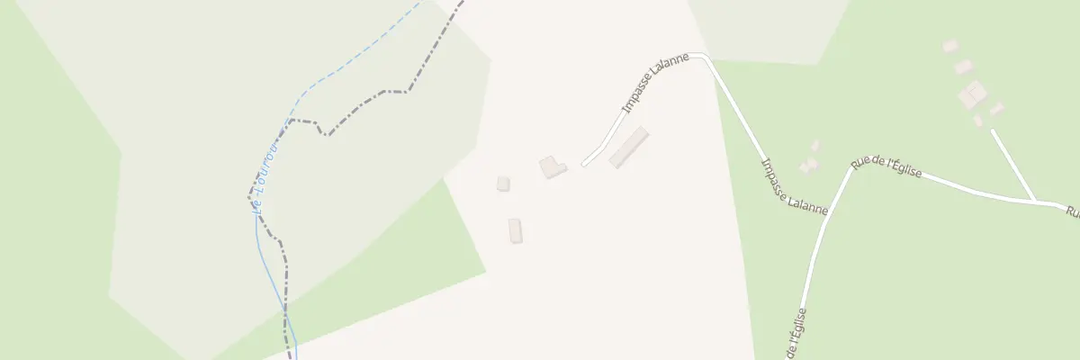 Plan du 391 Imp Lalanne à Orriule