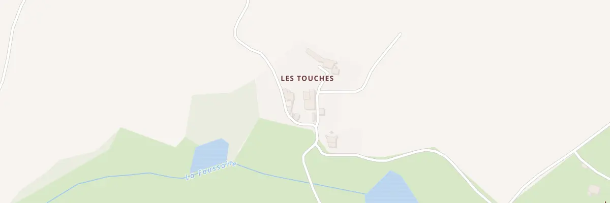 Plan du 1 Les Touches à Marsais-Sainte-Radégonde