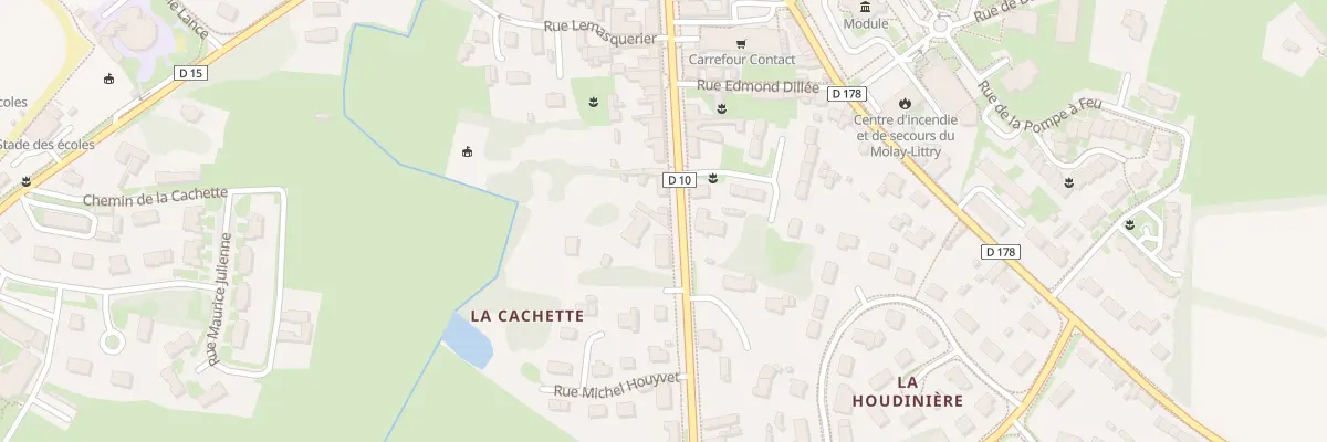 Plan du 48 Rue de Balleroy au Molay-Littry