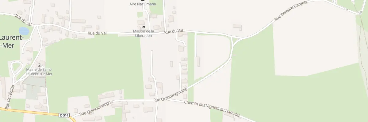 Plan du 23 Rue Quincangrogne à Saint-Laurent-sur-Mer