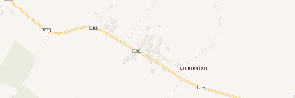 Plan du 13 Rte de Couqueques à Bégadan