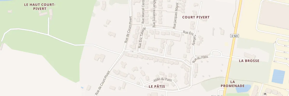 Plan du 2 Rue Eric Tabarly à Segré-en-Anjou Bleu