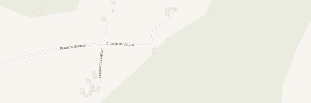 Plan du 596 Rte de Soustra à Gamarde-les-Bains