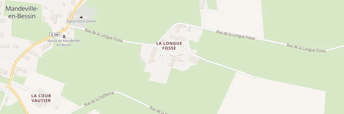 Plan du 5120 La Longue Fosse à Mandeville-en-Bessin