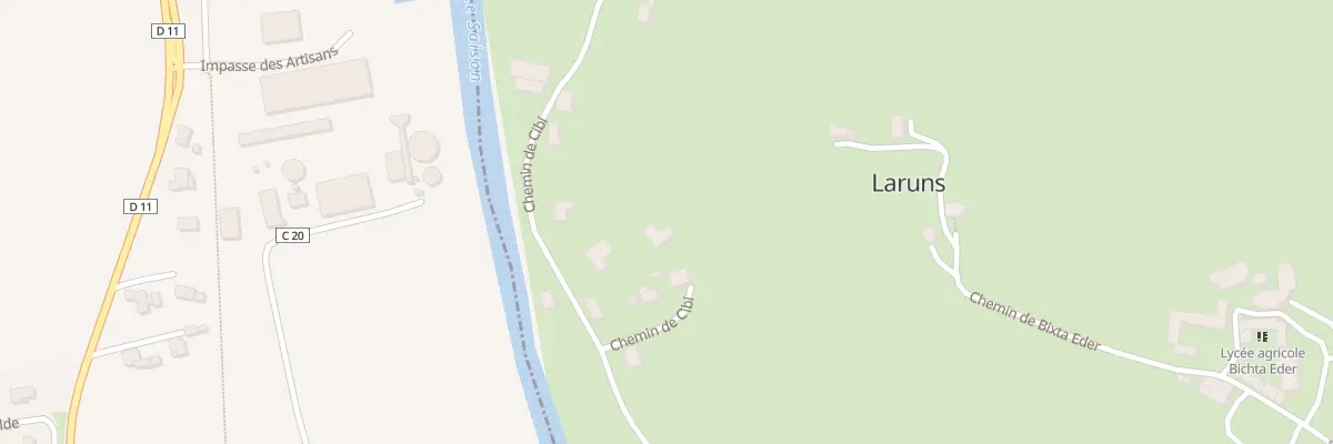 Plan du 5427 Laruns à Berrogain-Laruns