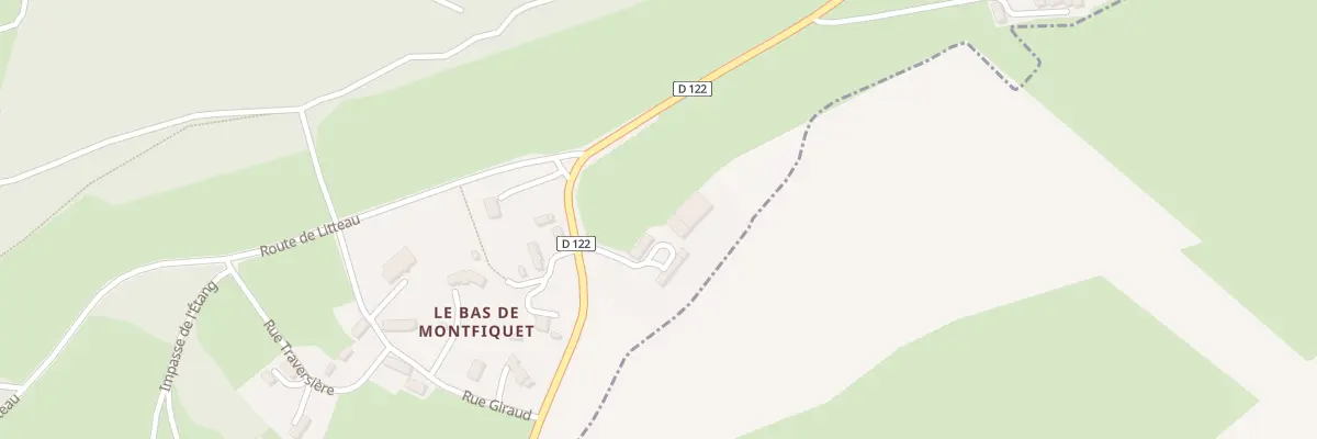 Plan du 5034 L’Entretenant à Montfiquet