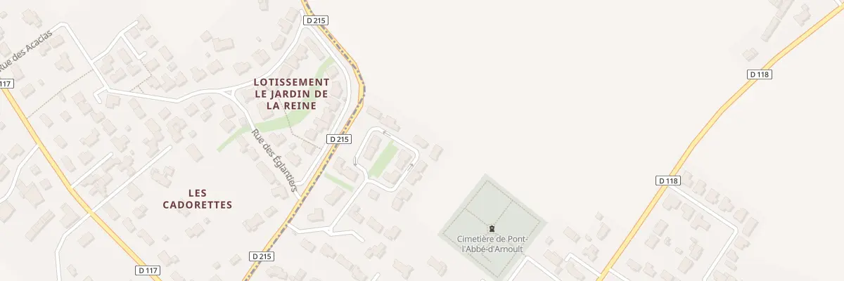 Plan du 7 Rue du Clos du Roi à Pont-l’Abbé-d’Arnoult