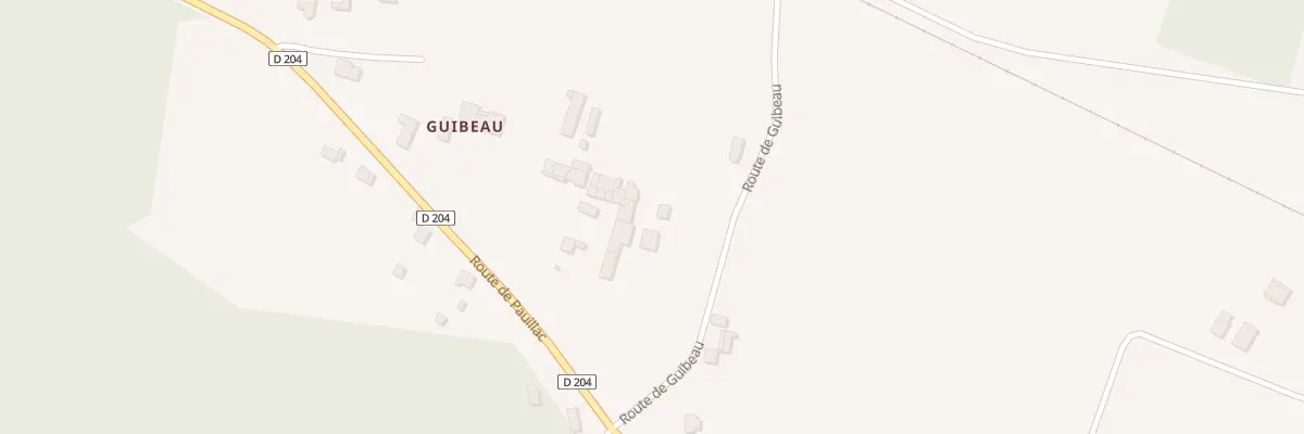 Plan du 199 Guibeau à Saint-Germain-d’Esteuil