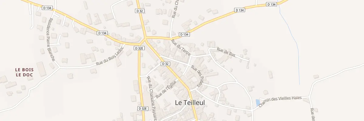 Plan du 17 Rue du Marche - Le Teilleul au Teilleul