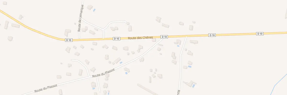 Plan du 1935 Rte des Chênes à Cassen