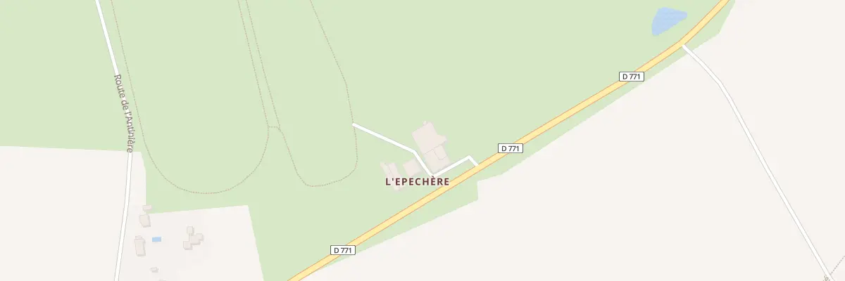 Plan du 1232 Rte de Laval à Courbeveille