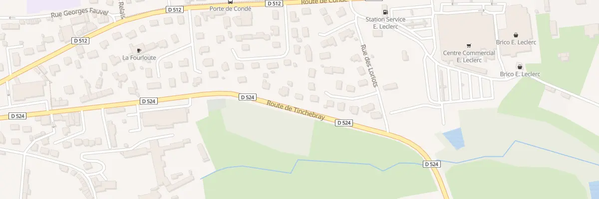 Plan du 535 Rte de Tinchebray - Vaudry à Vire Normandie