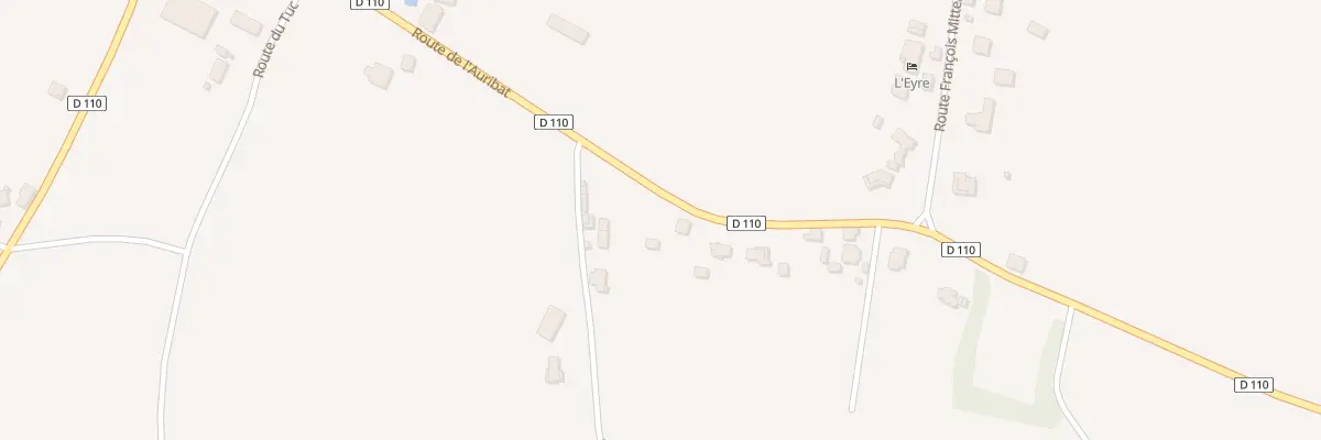 Plan du 442 Rte de l’Auribat à Saint-Jean-de-Lier