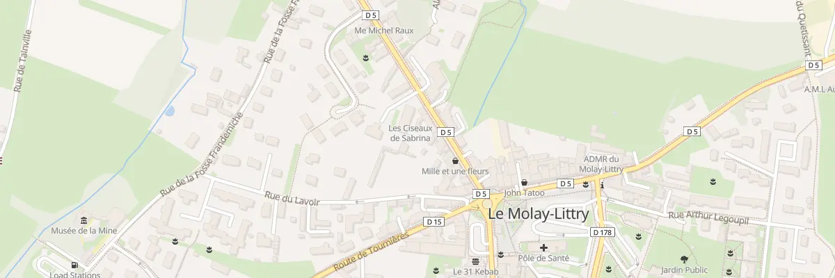 Plan du 19 Rue de la Gare au Molay-Littry