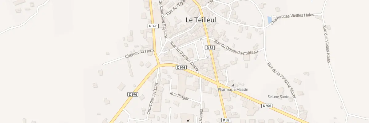 Plan du 5 Rue du Dr Mallon - Le Teilleul au Teilleul