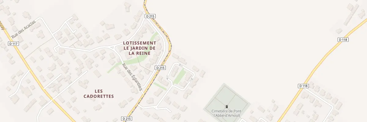 Plan du 8 Rue du Clos du Roi à Pont-l’Abbé-d’Arnoult