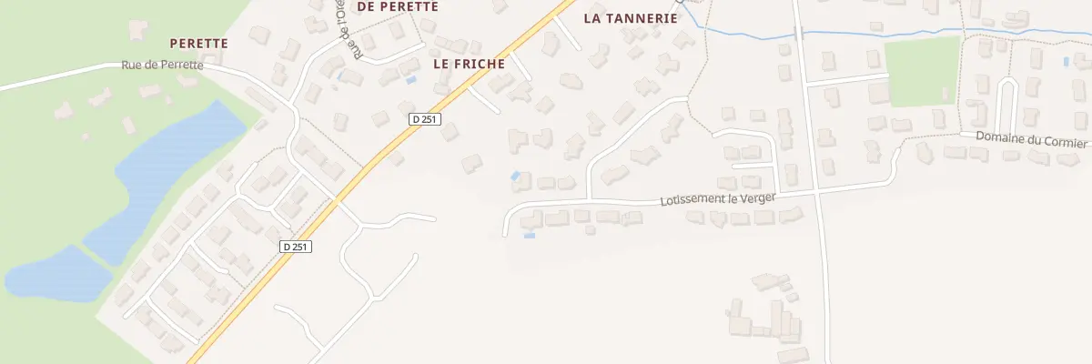 Plan du 23 Lot Le Verger à Ahuillé