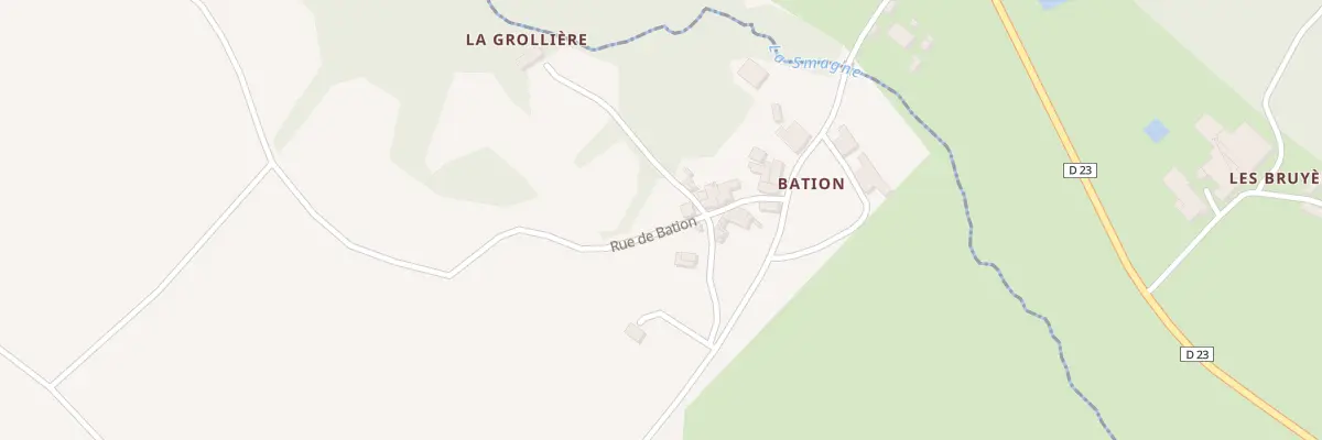 Plan du 13 Rue de bation à Marsais-Sainte-Radégonde