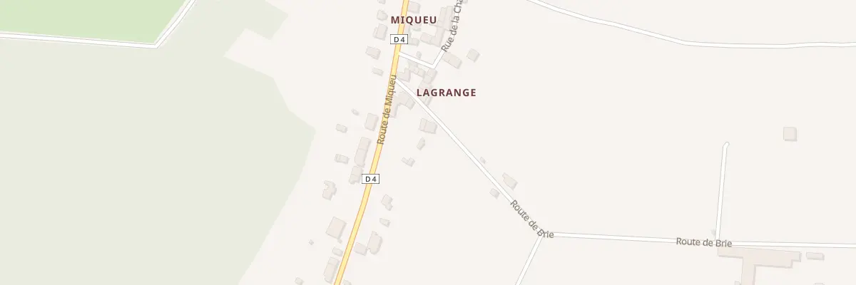 Plan du 4 Rte de Brie à Saint-Germain-d’Esteuil