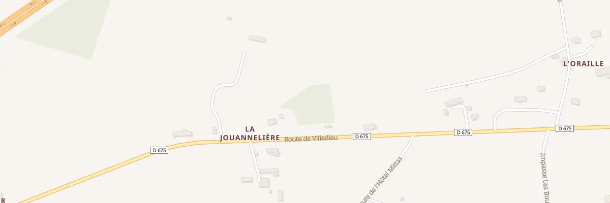 Plan du 28 Rte de Villedieu St Ouen Besac à Souleuvre en Bocage