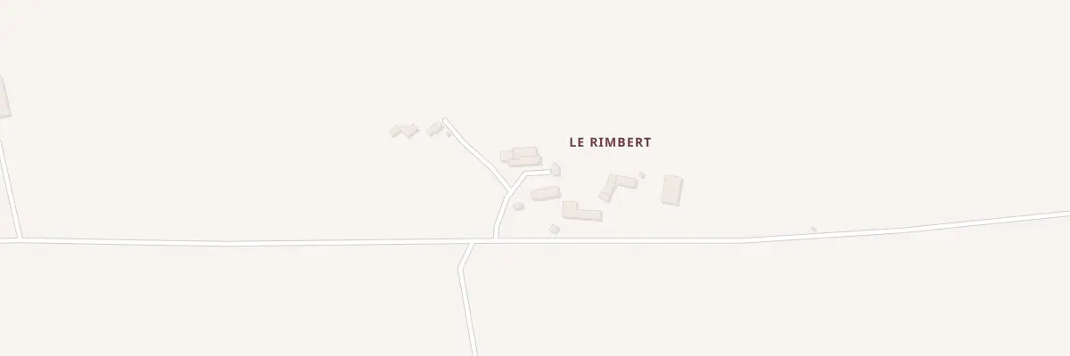 Plan du 3 Le Rimbert à Hercé