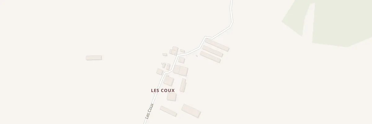 Plan du 154 Les Coux à Sèvremont