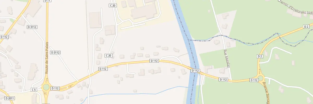 Plan du 13 Rte de Barragary à Viodos-Abense-de-Bas
