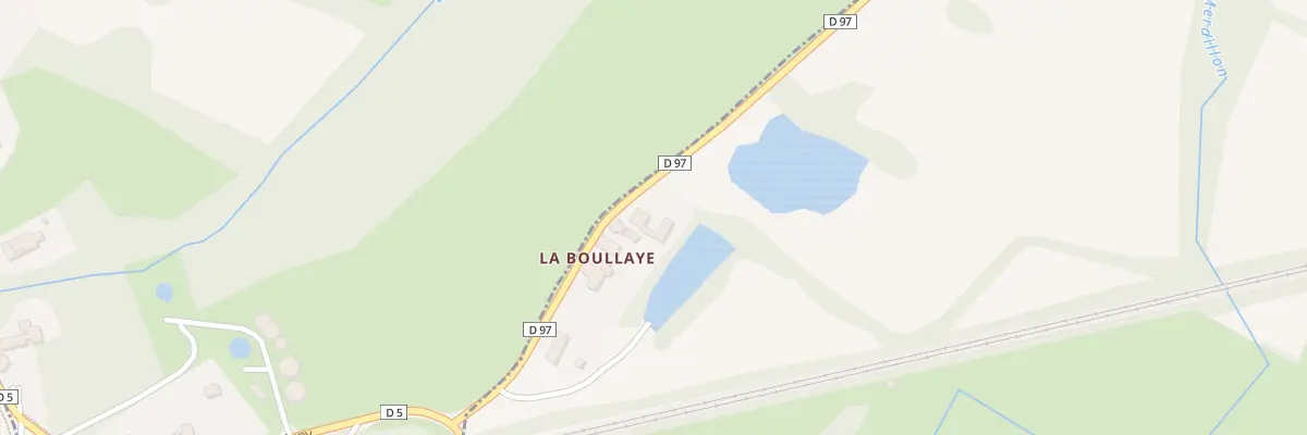 Plan du 212 Rte de Saon au Breuil-en-Bessin