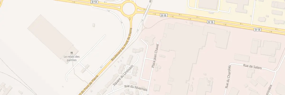 Plan du 27 Sq du Limousin à Cholet