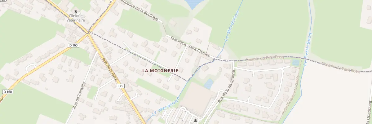 Plan du 13 Rue de la Briqueterie au Breuil-en-Bessin