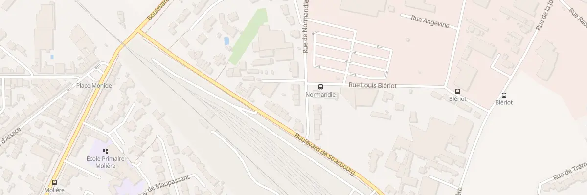 Plan du 5 Rue de Normandie à Cholet