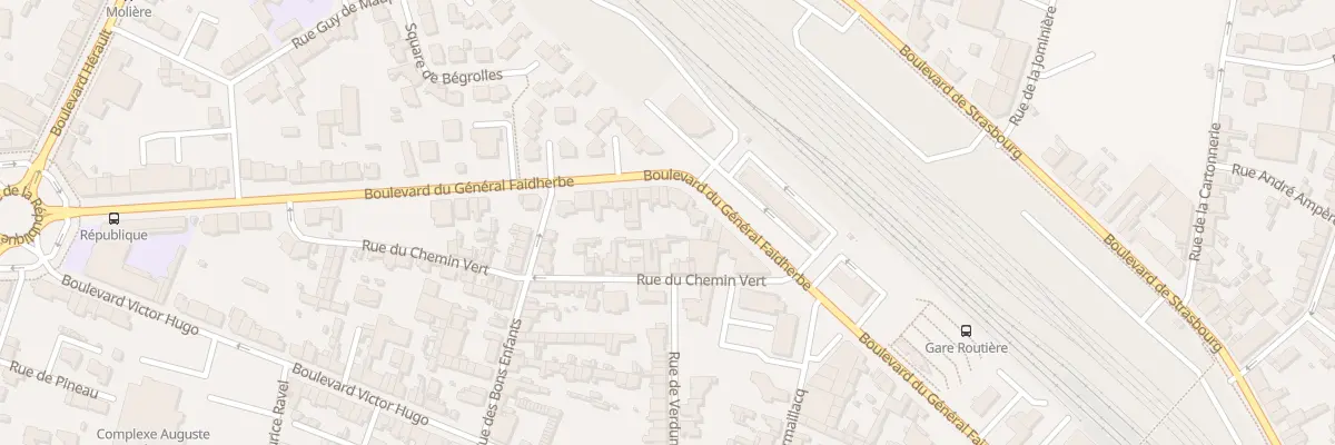 Plan du 51 Bd du Gen Faidherbe à Cholet