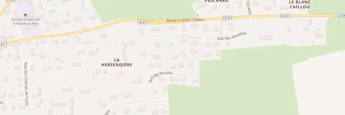 Plan du 12 Rue des Hirondelles -La Graver à Souleuvre en Bocage