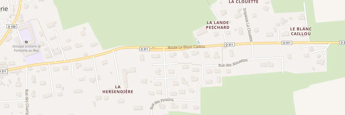Plan du 2 Rue des Hirondelles -La Graver à Souleuvre en Bocage