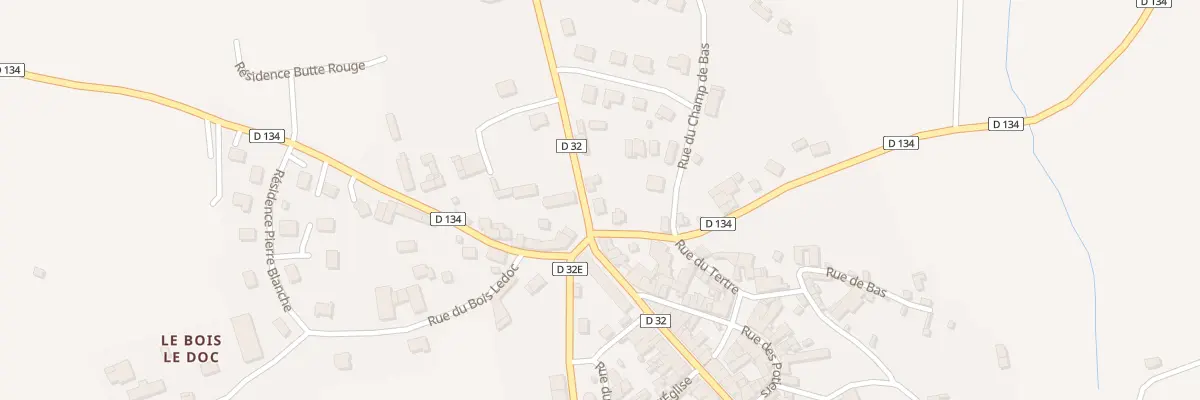 Plan du 2 Rue St Patrice - Le Teilleul au Teilleul