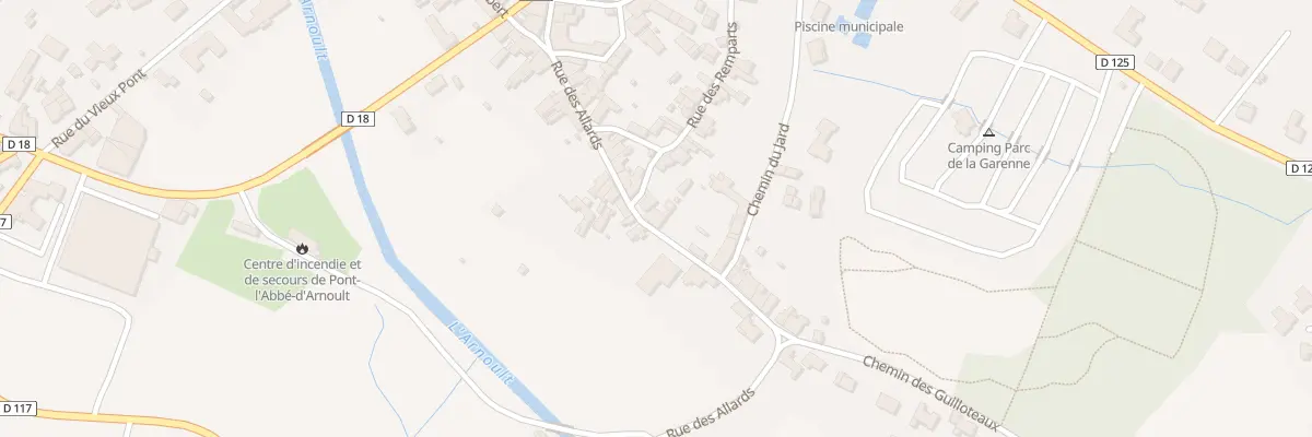 Plan du 29 Rue des Allards à Pont-l’Abbé-d’Arnoult