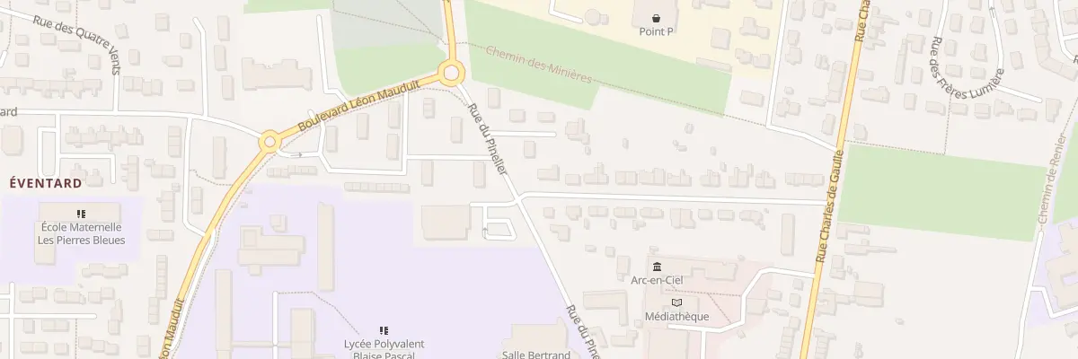Plan du 40 Rue des Minières à Segré-en-Anjou Bleu
