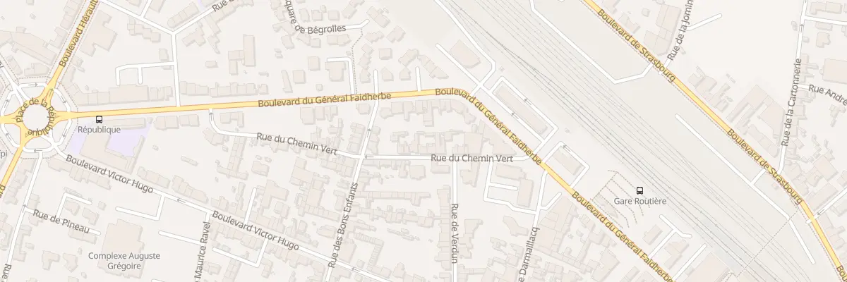Plan du 18 Rue du Chemin Vert à Cholet
