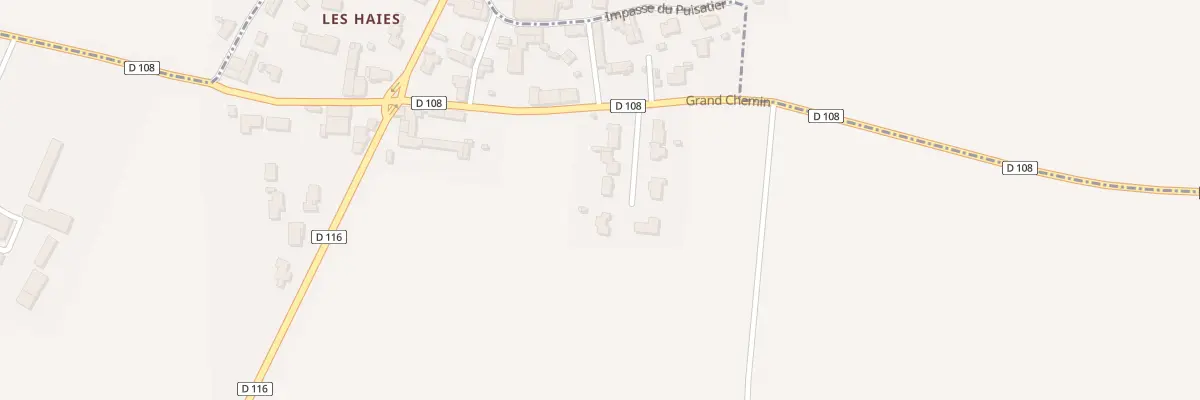 Plan du 6 Les Haies à Virson