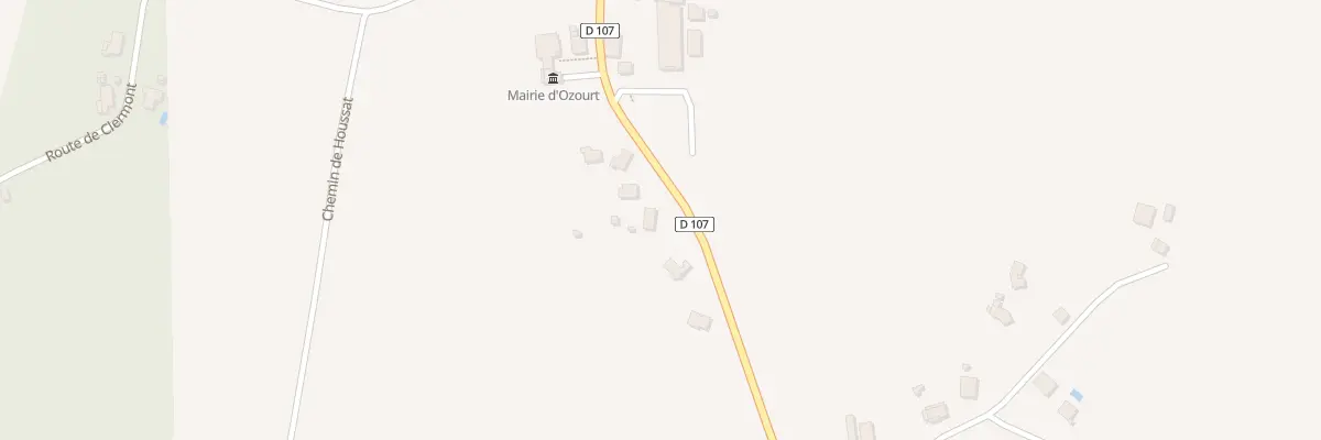 Plan du 172 Av des Pyrénées à Ozourt