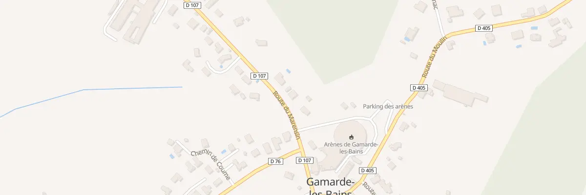 Plan du 212 Rte du Marensin à Gamarde-les-Bains