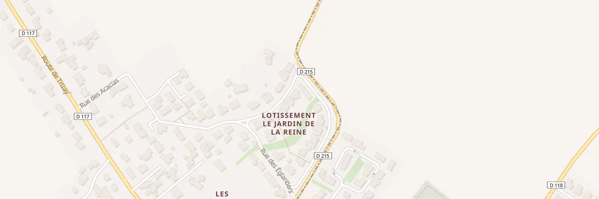 Plan du 1 Rue du Bosquet à Sainte-Radegonde
