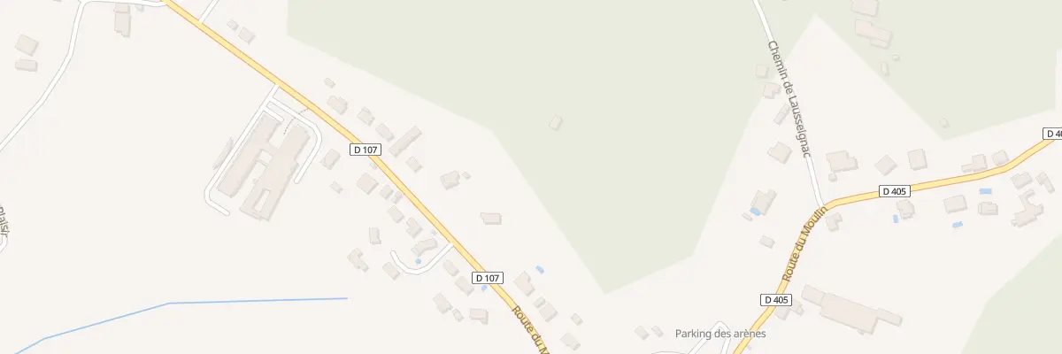 Plan du 318 Rte du Marensin à Gamarde-les-Bains