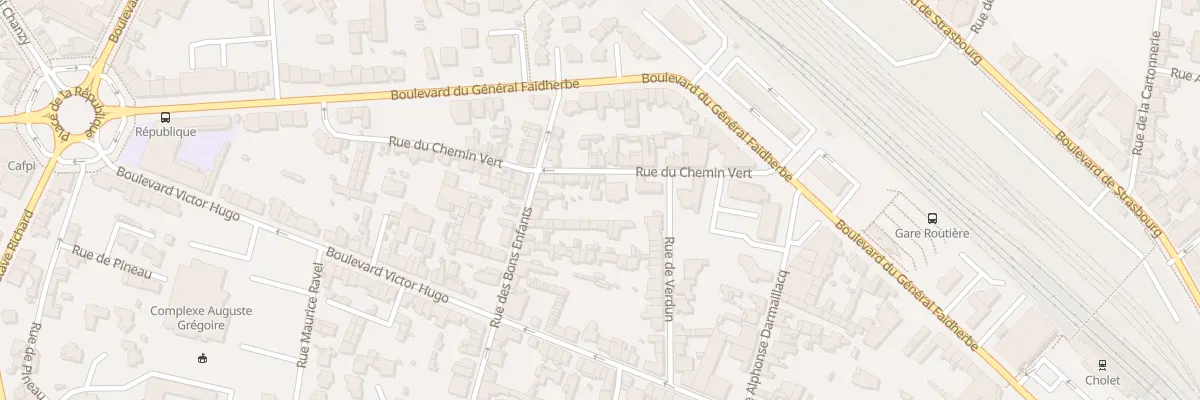 Plan du 11B Rue du Chemin Vert à Cholet