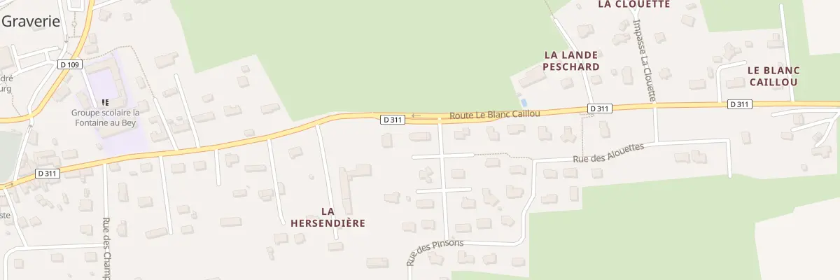 Plan du 1 Rue des Hirondelles -La Graver à Souleuvre en Bocage