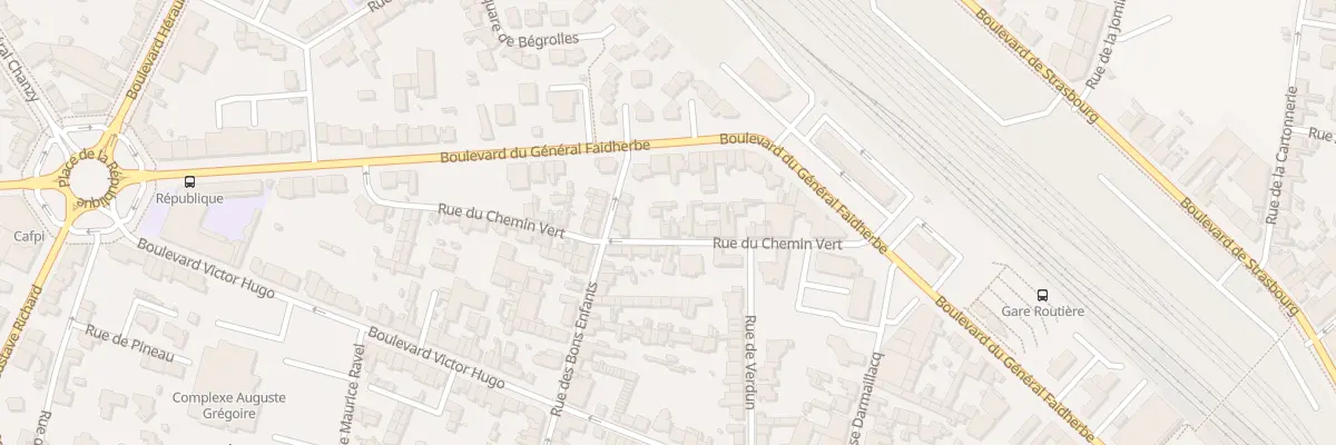 Plan du 26 Rue du Chemin Vert à Cholet