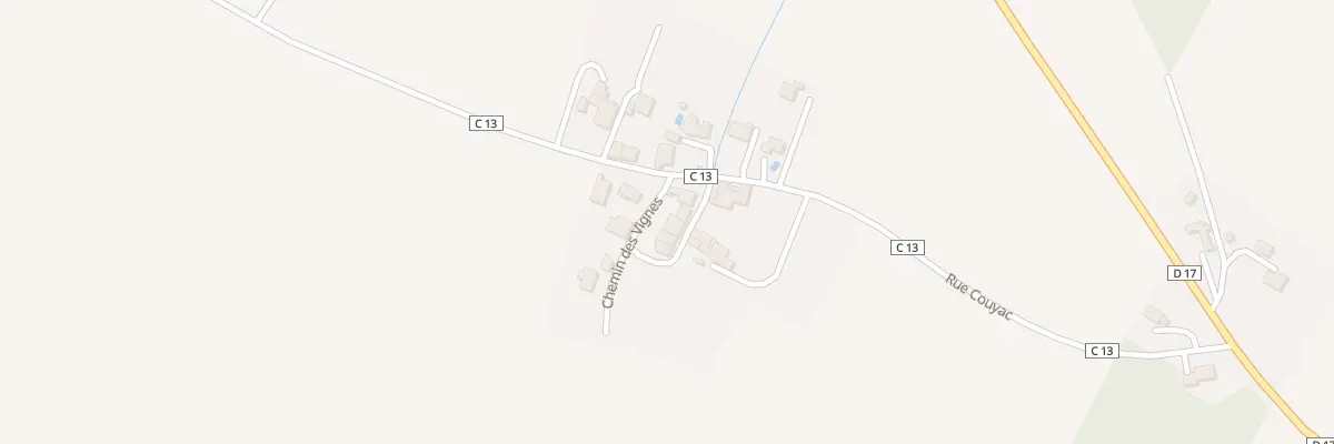 Plan du 39 Rue de Couyac à Corme-Écluse